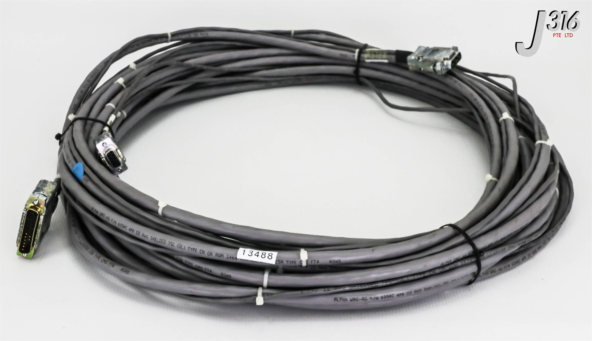 赤石 13488 NOVELLUS A35_CHILLER, CABLE, 50FT, 6054C 03-149490-00 | eBay
